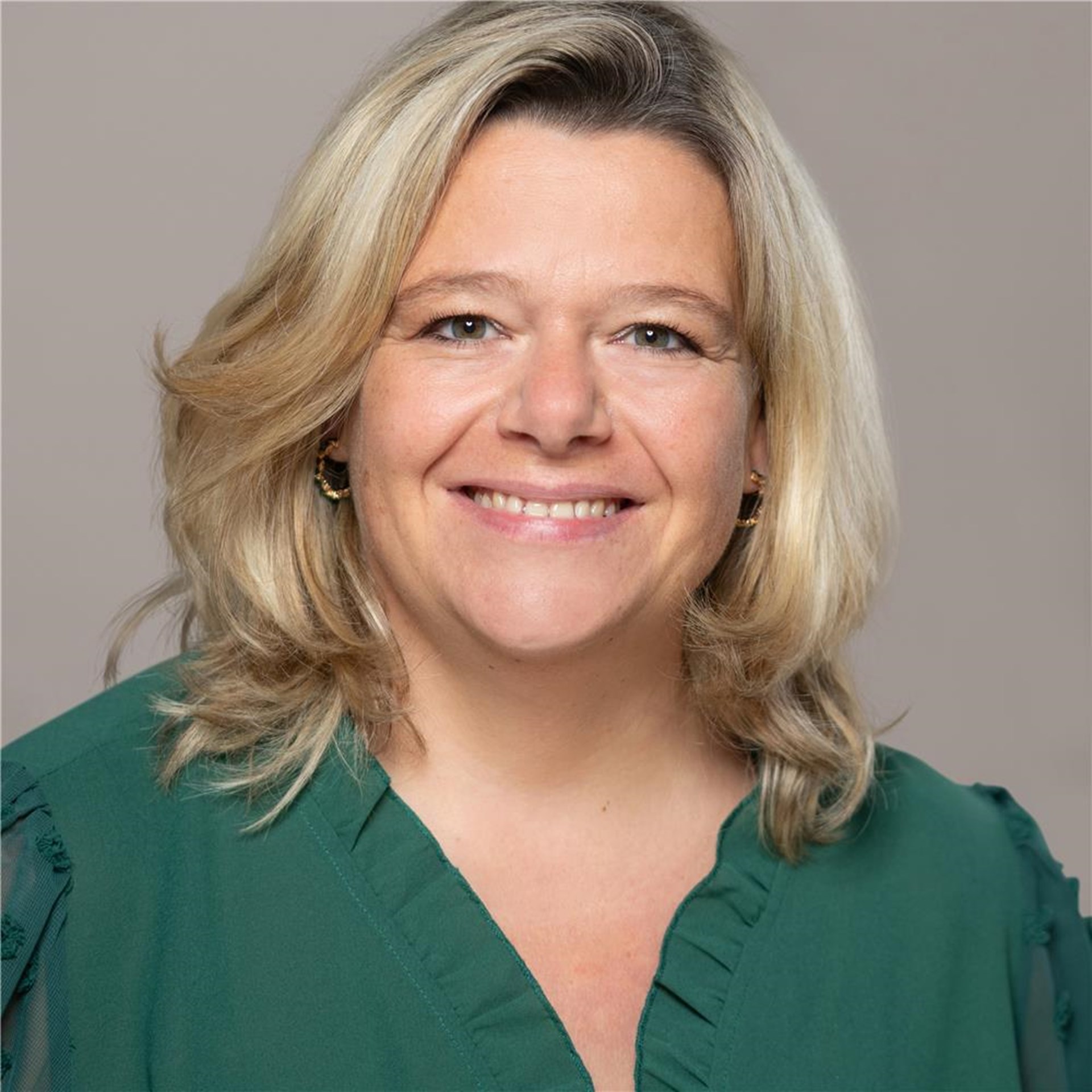 Portrait von Pflegedienstleiterin Verena Kick, Caritas-Pflegestation in Linnich